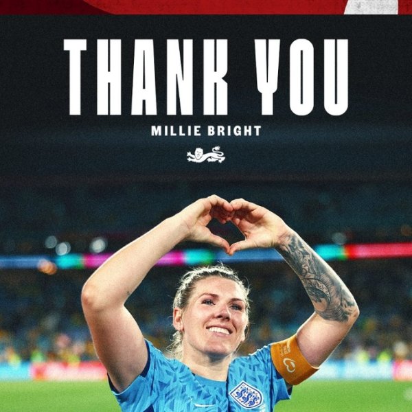 Chelsea s 32-year-old women s football captain Millie Bright announces her retirement from England: unable to take care of both sides